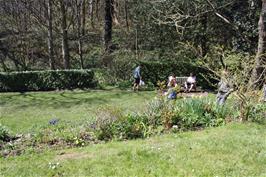 Lunch in the tranquil gardens of Selworthy Green